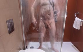 Twenty Minutes of Wet Hairy Bear Cock Pumping