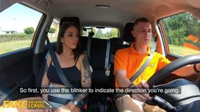 Spanish Babe has Lesson Hijacked