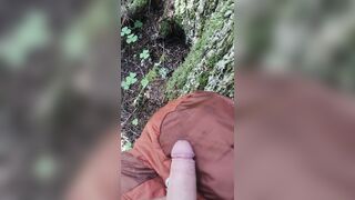 Lengthy distance hiker. Lengthy Uncircumcised Chisel. Fresh Backpack.