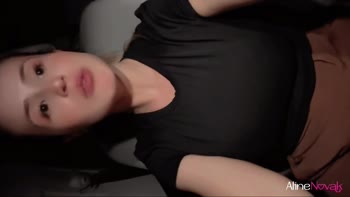 Aline Novak's Curvy Brazilian Treat - Solo Masturbation in HD