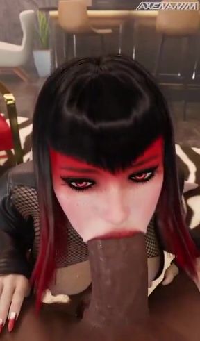 Countess Still Alive: Spreading Lips for Thick Cock