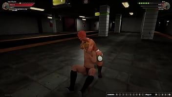 Aine O&#039_Rackie VS Brian (Naked Fighter 3D)