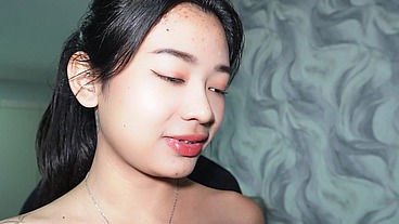 Plain Jane Asian Cum In Mouth