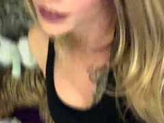 Solo ladyboy masturbation