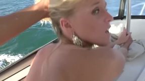 Brannon Rhodes - Horny Blonde Micah Gets Fucked On A Boat Trip