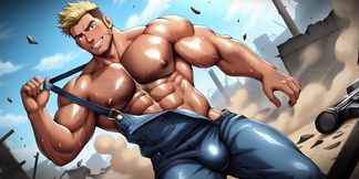 Hunks with Huge Teasing Bulges