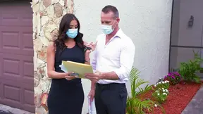 Armani Black Moans Loudly While Her Dirty Man Penetrates Deep Inside