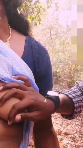 Epic moment from &quot;Indian outdoor desi Stepmom fucking with stepson big dick in forest. Telugu dirty talks.&quot;