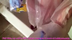 Lelu Love-Raincoat Shower Gloves Blowjob