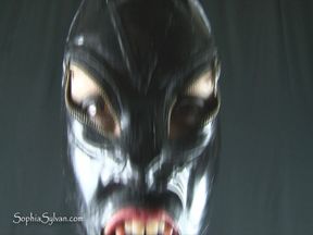 The Vampire Stalks by Daylight in Latex