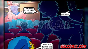 Naughtiness at the movies - The Simptoons FULL