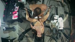Gripping pink pussy gets filled with cum, then finishes the job herself POV