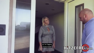 HITZEFREI Tatjana Young found a guy to fuck on a dating app