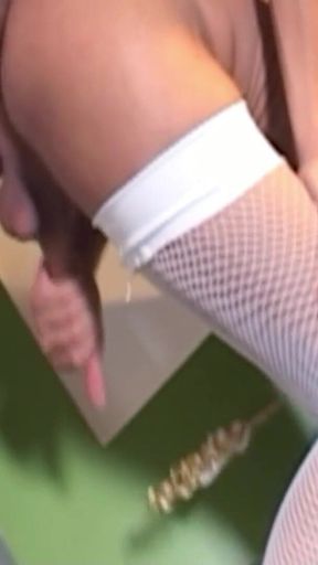 Latino with a Big Cock Secretly Fucks a Hot Tranny in a Hotel