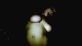 Busty taxi driver gets on my cock for extra money