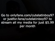 Playing With A Black Dildo Until I Cum In An Intense Prostate Orgasm