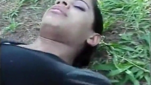 delicious Outdoor joy For horny youthfull brazilian gal