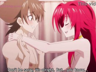 Rias Sucks Issei’s Large Ramrod & Swallows All ⁕ ANIME UNCENSORED (Parody)