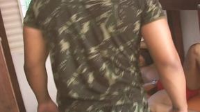 Gay Training Scene-2_latin Cadets Fuck Each Other's Asses in the Barracks