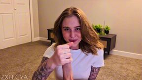 amateur gorgeous babe: sloppy rough throat and hard fuck