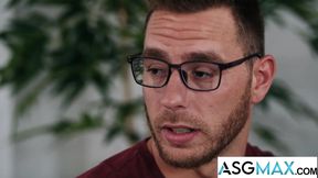 Roped and Ravished Carter Woods Submits to BDSM Therapy with a Gay Stud