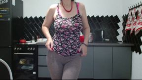 Strong opening of the hole in the asshole for your tongue