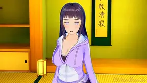 Hinata from Koikatu Gives Hot Blowjob & Toy Play for Creamy Orgasm