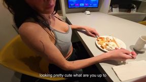 Cafe Stranger Invited to My Room and I Got the Best Fuck of My Life