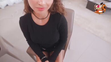 Sis rides stepbro after cucumber fails big tits squirt deepthroat