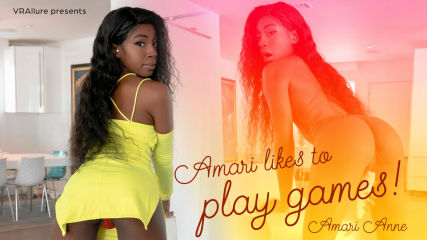 Amari Likes To Play Games!