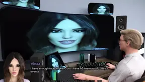 Two 3D animated girls in a hot double penetration scene