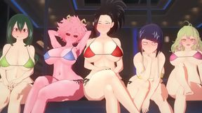 Japanese Kyonyuu Fantasies Anime H-Game Orgy Scene Exposed!