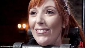 ”Natural big tits redhead whipped”