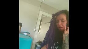 purple hair dreadhead forsakenangel debut trailer (original audio)