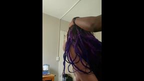 purple hair dreadhead forsakenangel debut trailer (original audio)