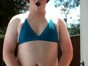 backyard teasing