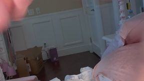 Austin Rex stepbrother roleplay toy fucking and cumshot