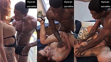 BBC Arregaçando o cu da Hotwife para seu corno limpa