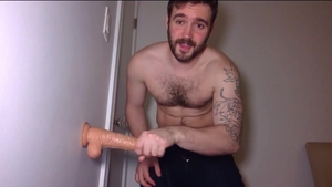 Woods Cliff (forestcliff) Solo - humps Himself With A magic wand On The Wall