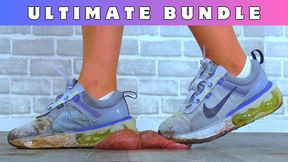 Busting The Cum From Your Balls Under My Muddy Nike Air Max 2021 - Goddess Amber - 196 Ultimate Bundle - Trample Trampling CBT Trainers Shoejob Crush