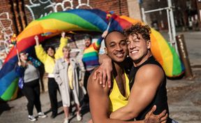 Pride themed superfuck with the hottest gays