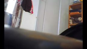 Stepmom 41 spied in shower (hairy cunt)