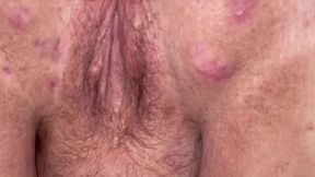 Breeding my fat pussy taking a massive pussy cream pie