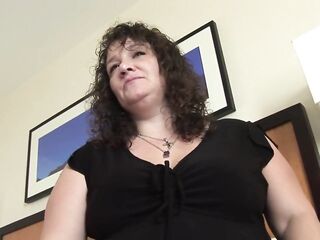 Curvy Older Wife Joyce Gets Her Large Butt Pounded in Doggy position Position