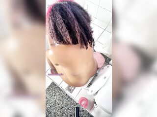 In nature's garb Latrine Fart Explosion in the Morning Fat Black