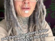 Anuskatzz Tattoo bodymodification hippie goth punk onlyfans model talks about her philosophy of life