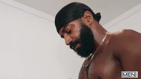 STUDS - Bearded Stud Shadow Bites Felix Fox's Neck Before Putting Him On His Knees To Screw His Face