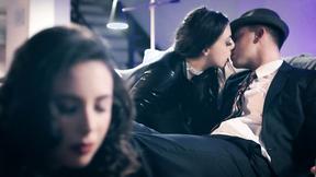 ”Submissive duo waiting for the Man”