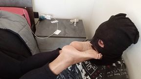 20 MINUTES DEEP FOOT GAGGING NO STOP REVERSE SOLES SIZE 40