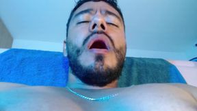Talking Dirty and Moaning Very Loudly - Masturbation with a Lot of Oil